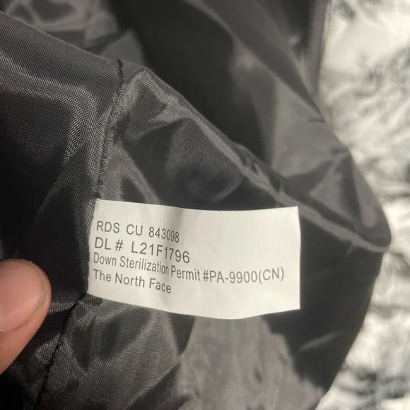 Vintage 1996 North face Nupse 700 Puffer Jacket Large NEW Rare - Picture 11 of 13